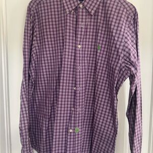 Ralph Lauren Purple Plaid Men's Shirt